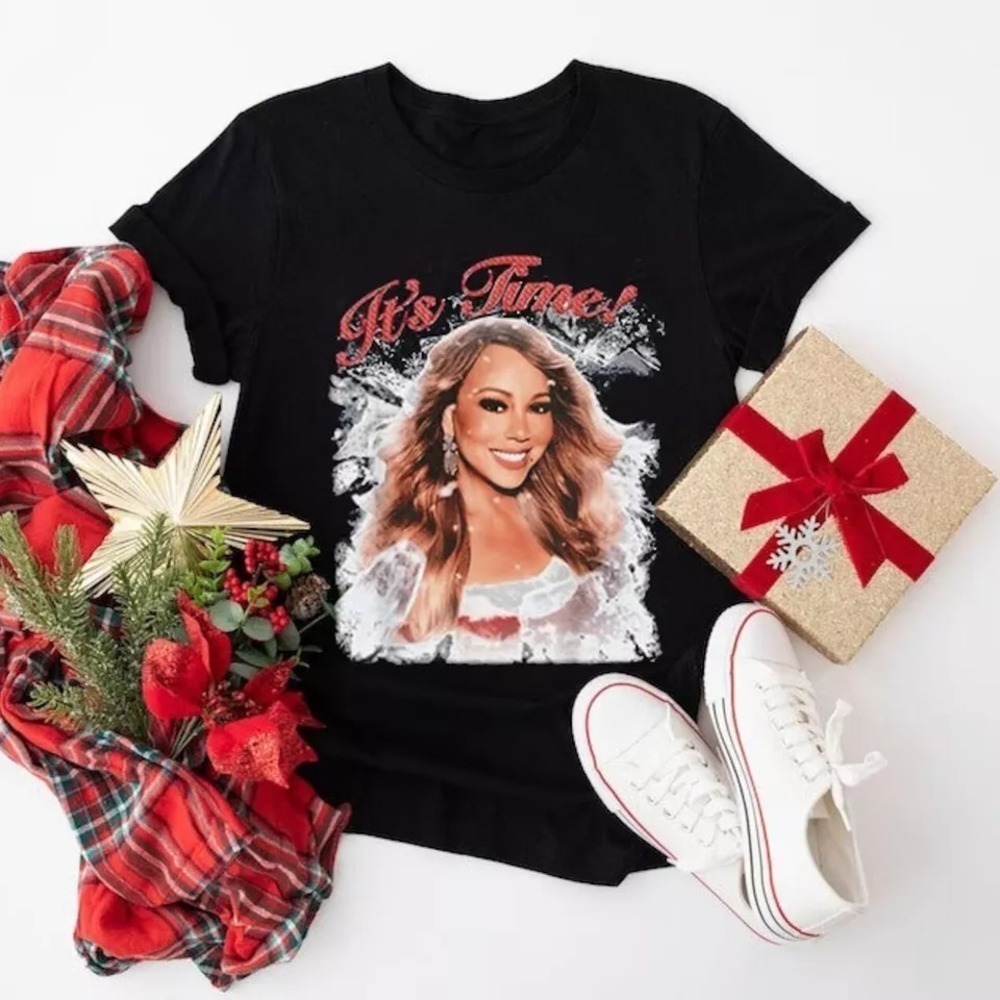 Mariah Carey Its Time All I Want For  Tshirt Merry  Shirt